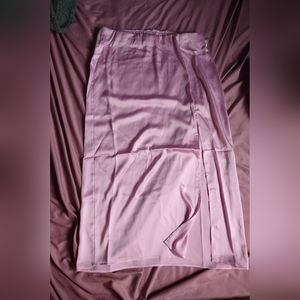 A new day pink long skirt